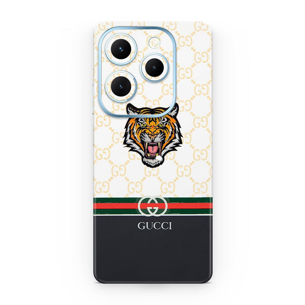 Infinix hot 40 royal gucci 3d skin wrapitskin