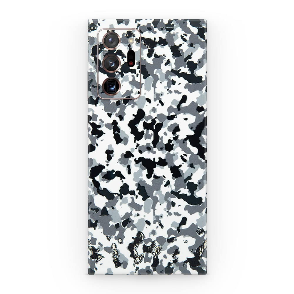 Galaxy note 20 ultra snow camo 3d skin wrapitskin