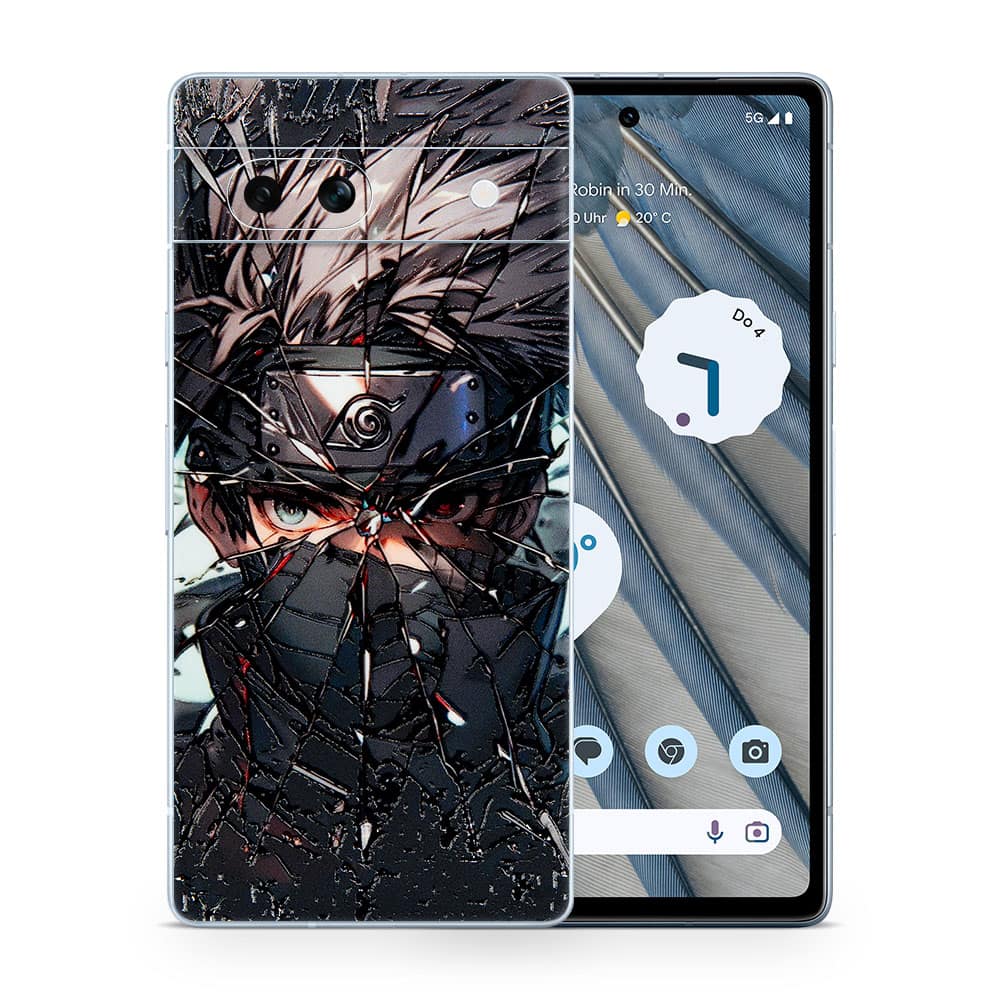 Pixel 7a broken hero 3d skin wrapitskin