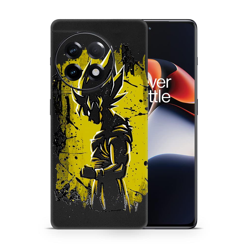 Oneplus 11r goku spirit 3d skin wrapitskin