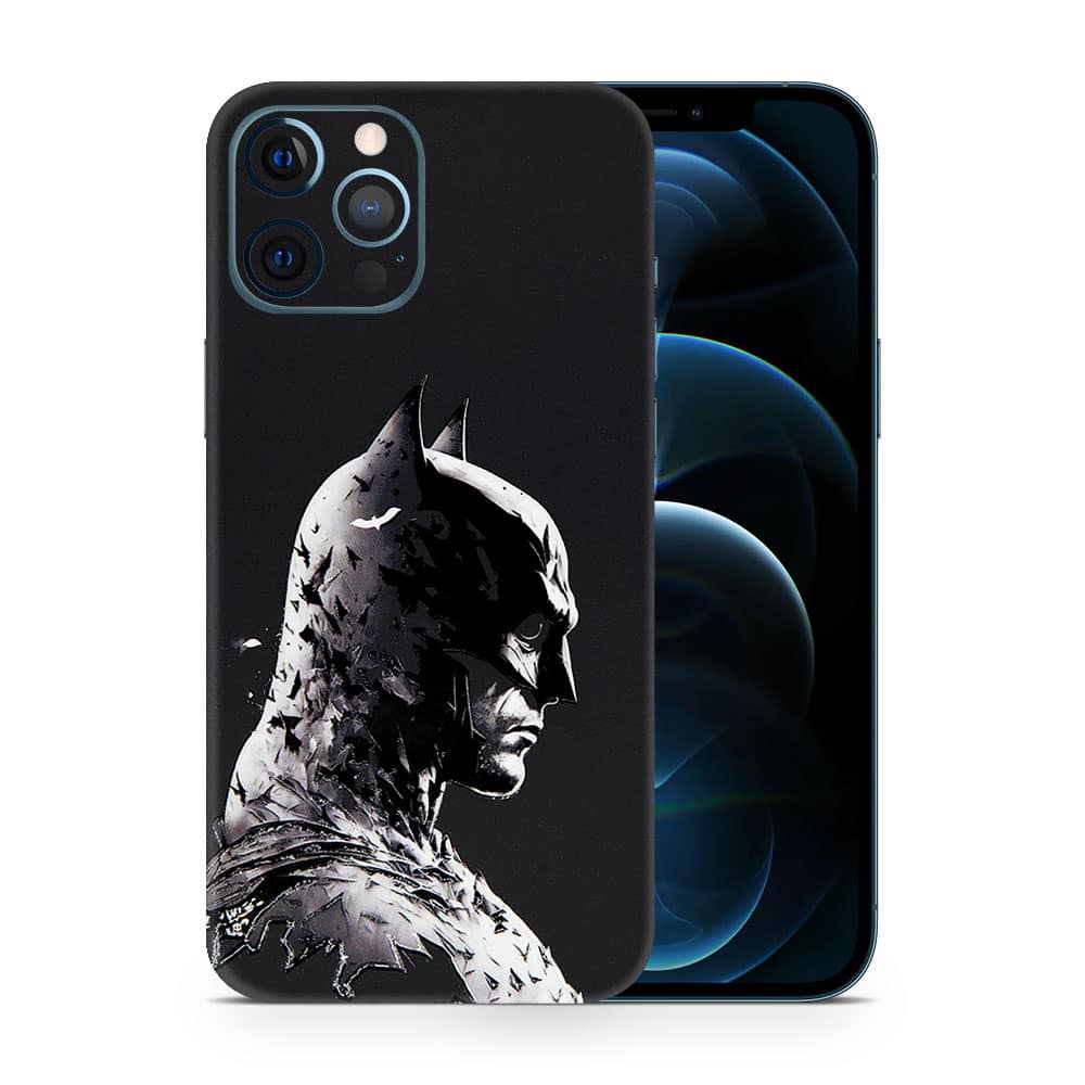 Iphone 12 pro max dark knight 3d skin wrapitskin