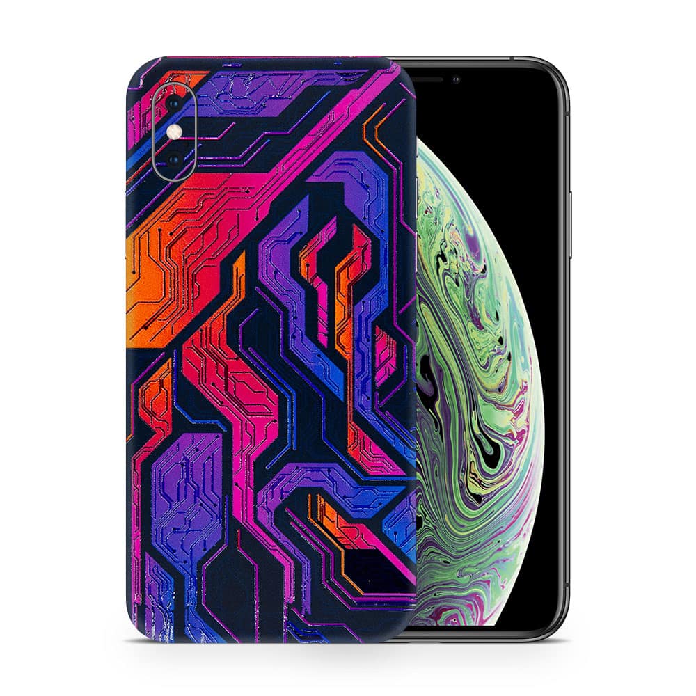 Iphone xs neuromatrix 3d skin wrapitskin