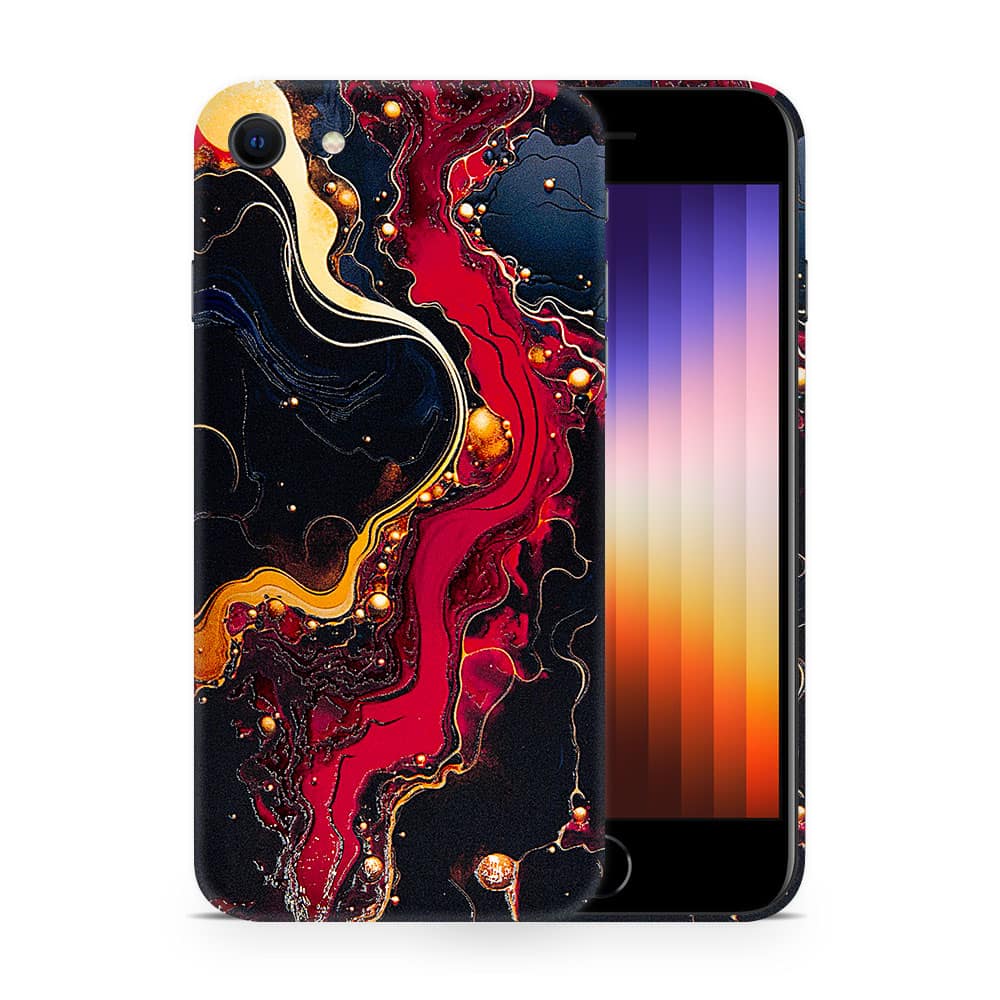 Iphone se 2022 volcanic vibe 3d skin wrapitskin