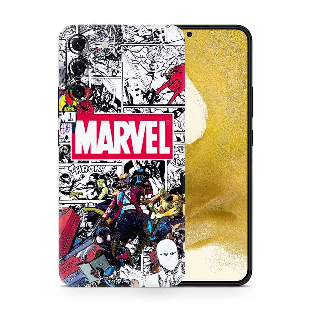 Galaxy s22 plus marvel universe 3d skin | wrapitskin