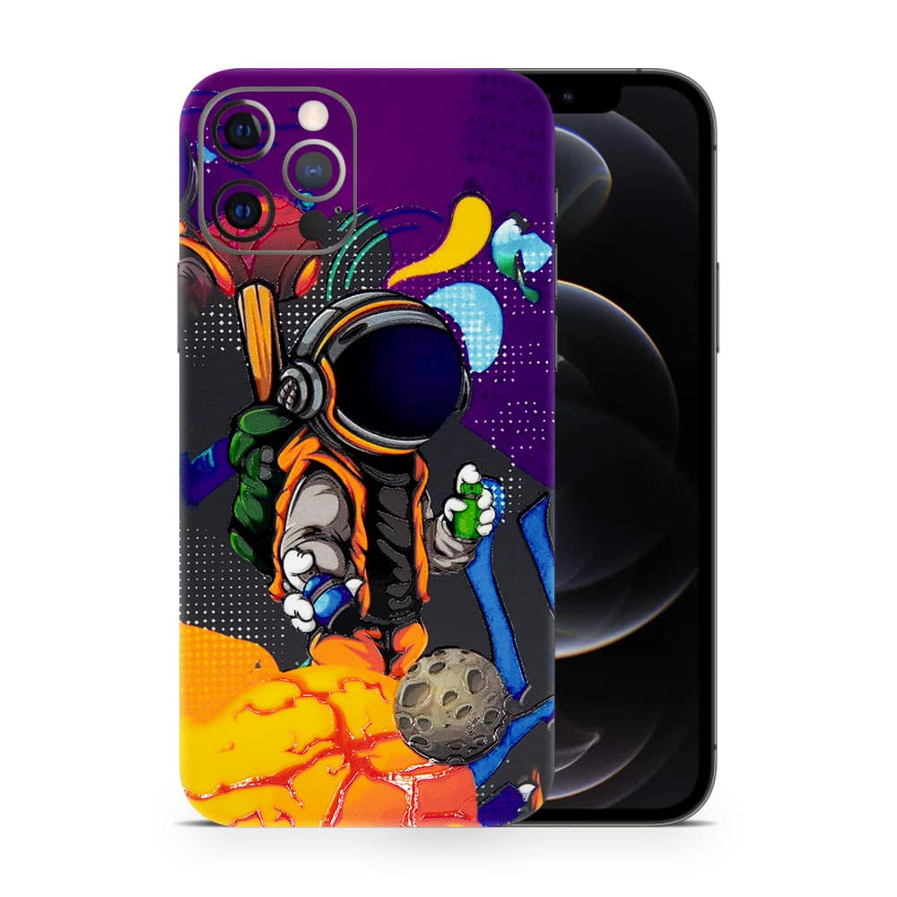 Iphone 12 pro space doodler 3d skin wrapitskin
