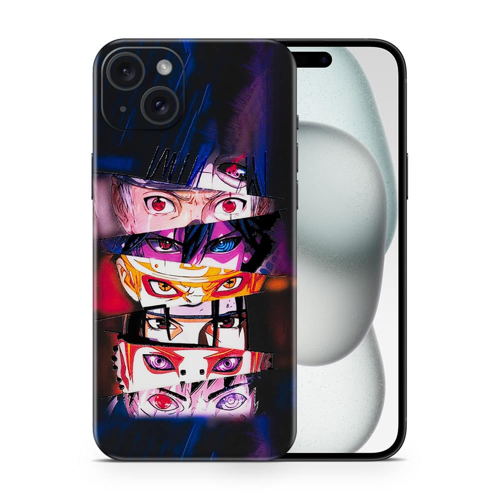 Iphone 15 plus evil eyes 3d skin wrapitskin