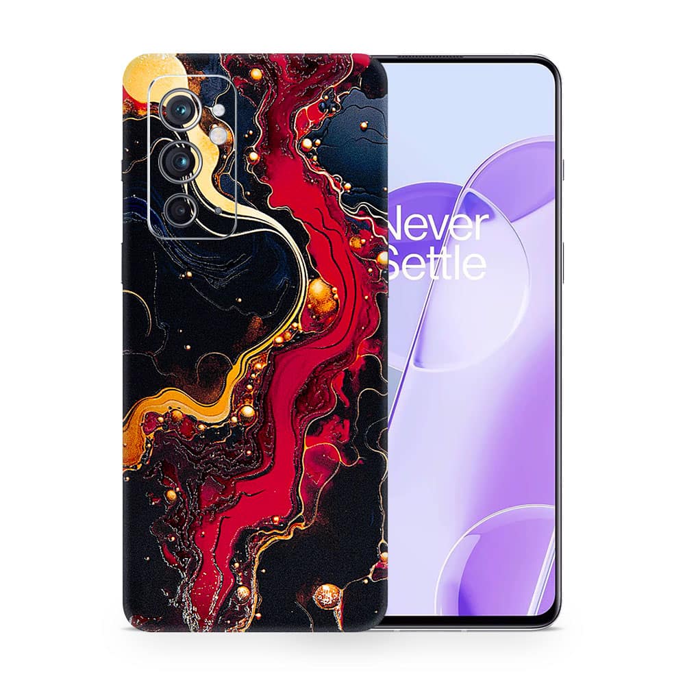 Oneplus 9rt volcanic vibe 3d skin wrapitskin