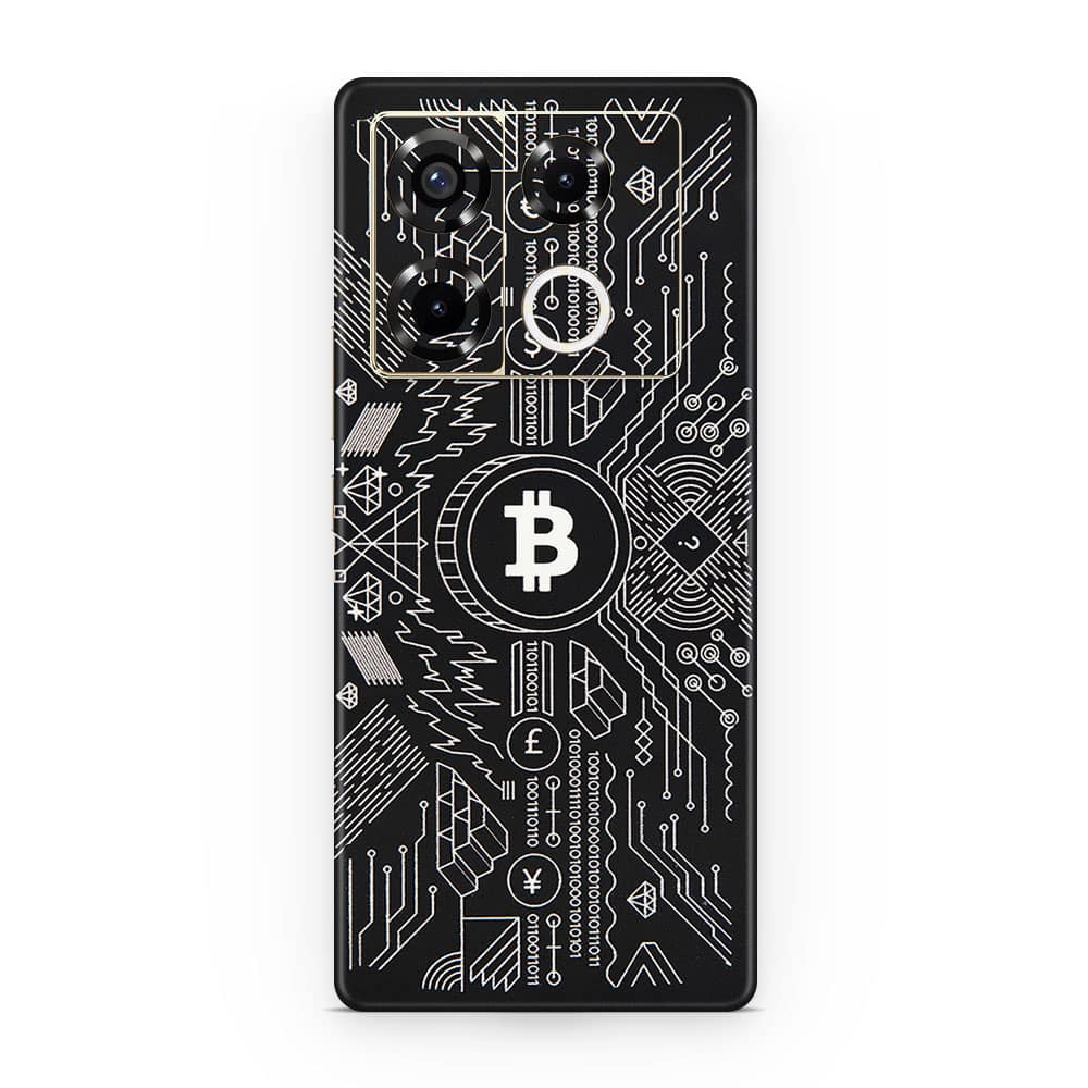 Infinix note 40 pro 5g bitcoin 3d skin wrapitskin
