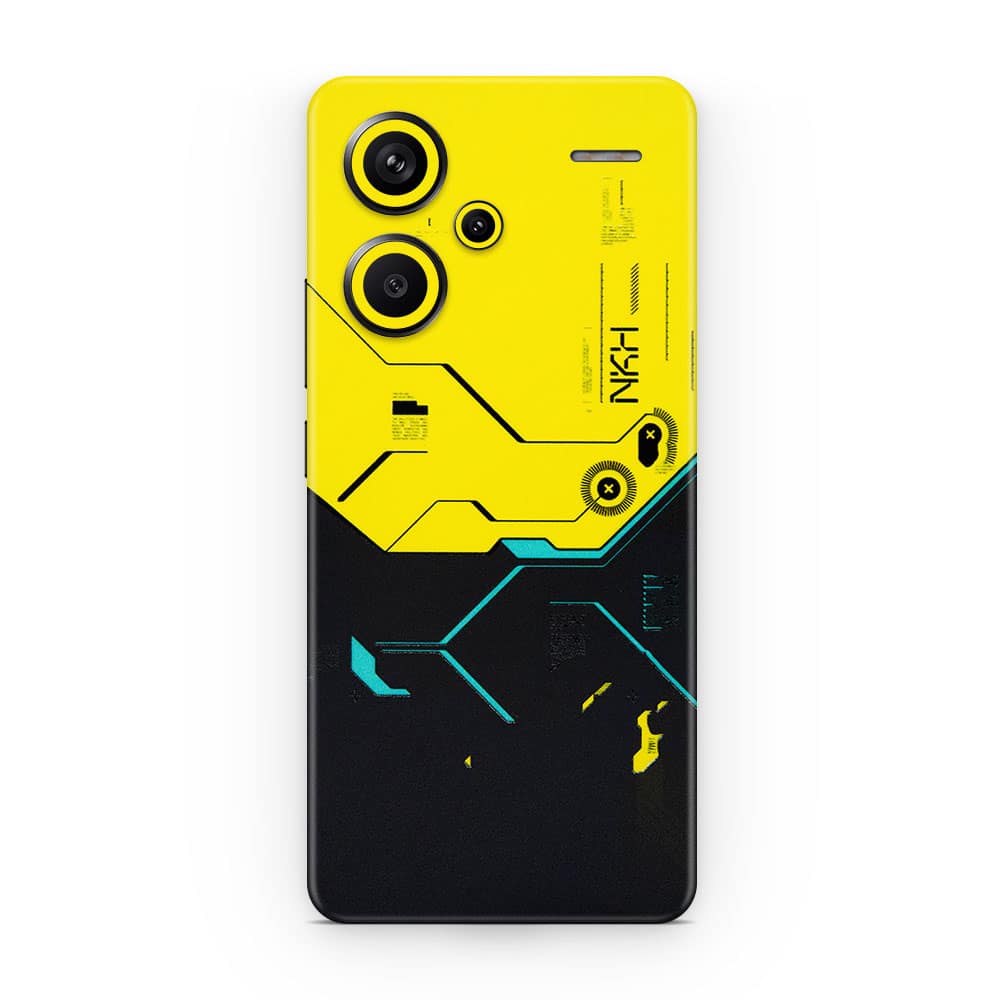 Redmi note 13 pro plus cyberpunk city 3d skin wrapitskin