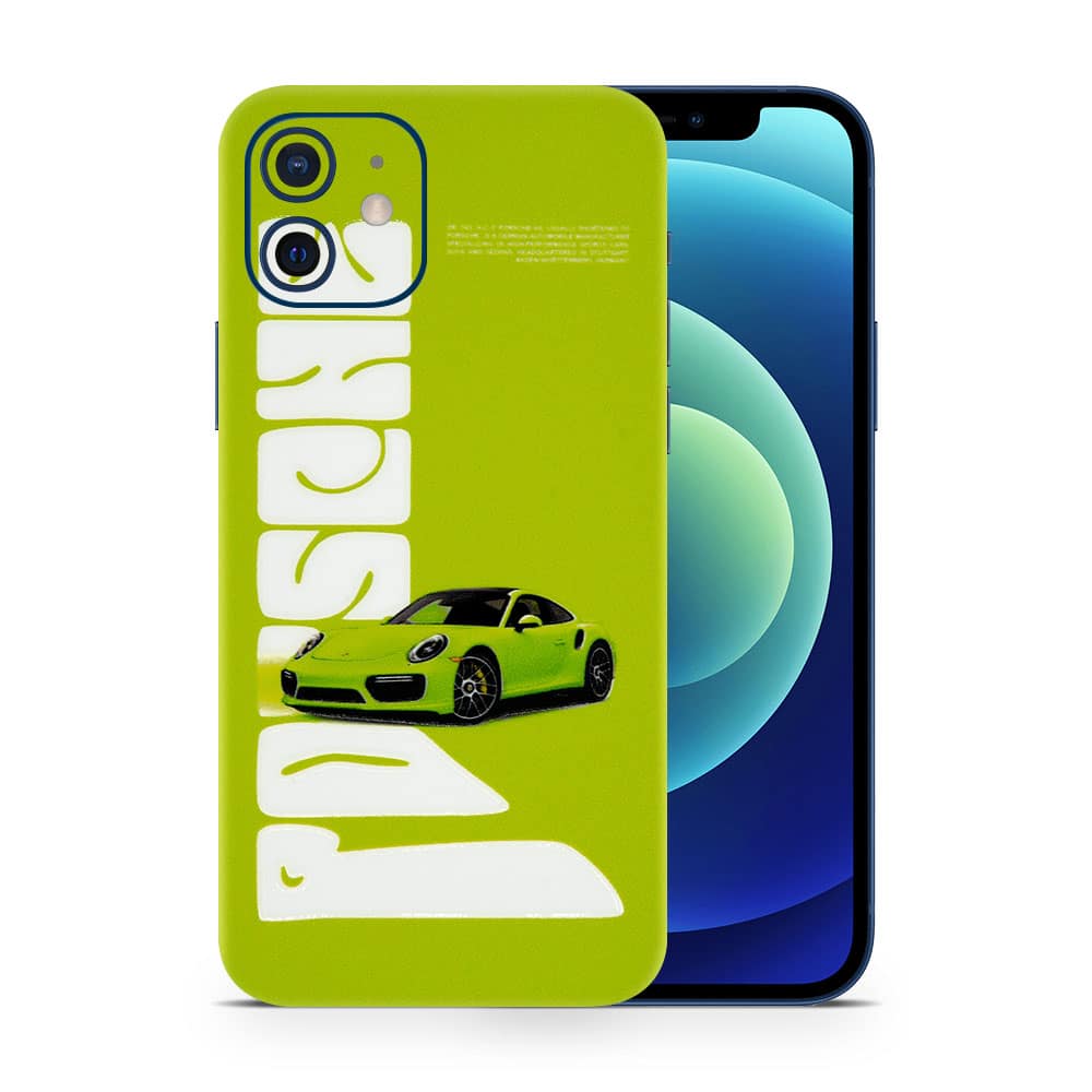 Iphone 12 911 turbo 3d skin wrapitskin