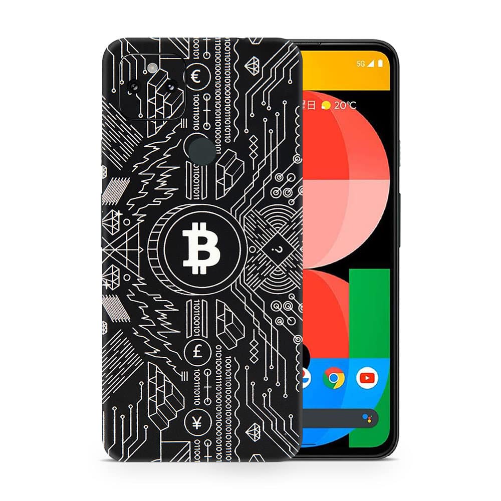 Pixel 5a 5g bitcoin 3d skin wrapitskin