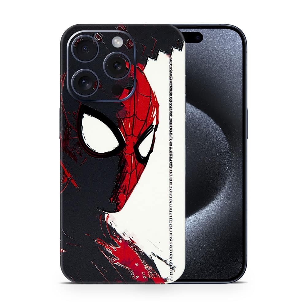 Iphone 15 pro symbiote surprise 3d skin wrapitskin