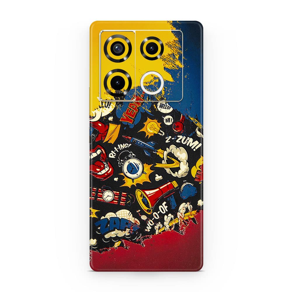 Infinix note 40 pro 5g pop art 3d skin wrapitskin