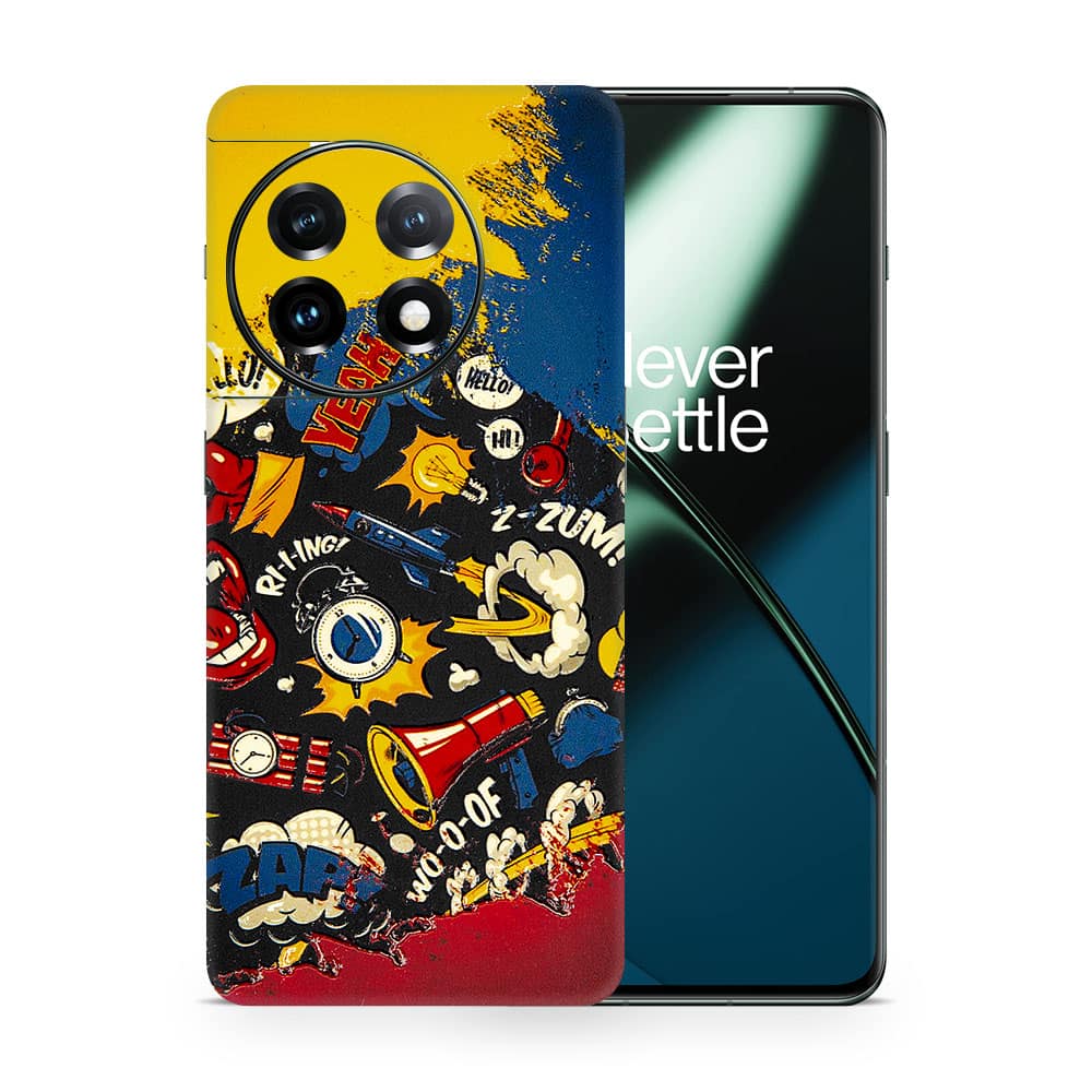 Oneplus 11 pop art 3d skin wrapitskin
