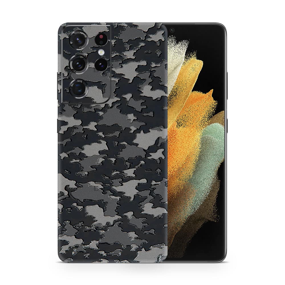 Galaxy s21 ultra military camo 3d skin wrapitskin