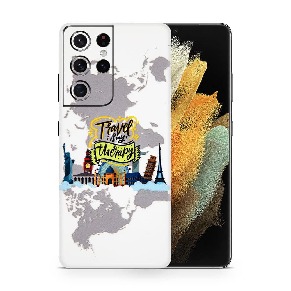 Galaxy s21 ultra nomad life 3d skin wrapitskin