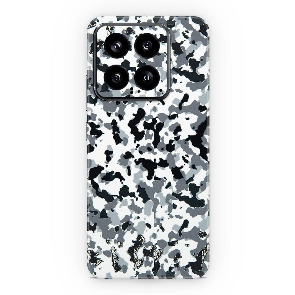 Xiaomi 14 5g snow camo 3d skin wrapitskin