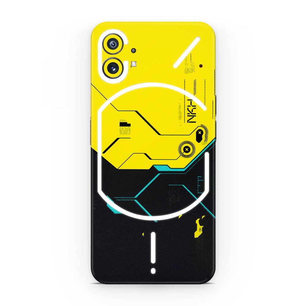 Nothing phone 1 cyberpunk city 3d skin wrapitskin