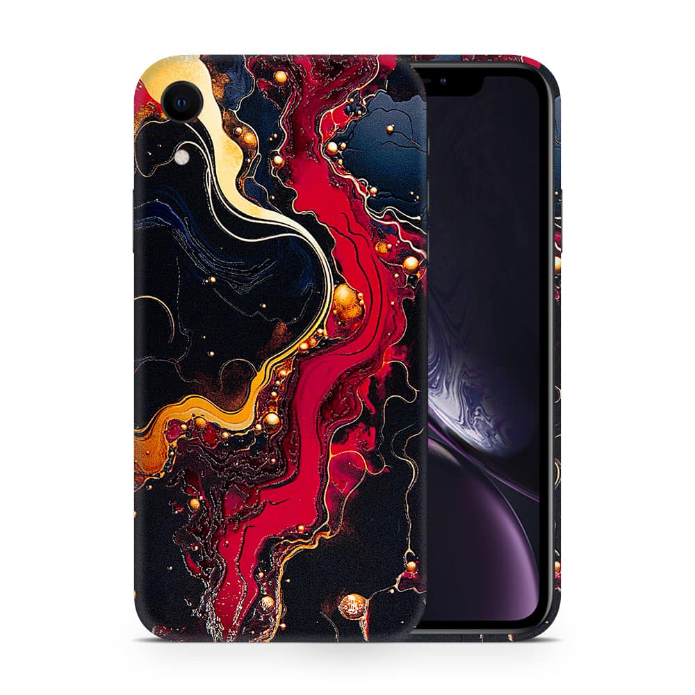 Iphone xr volcanic vibe 3d skin wrapitskin