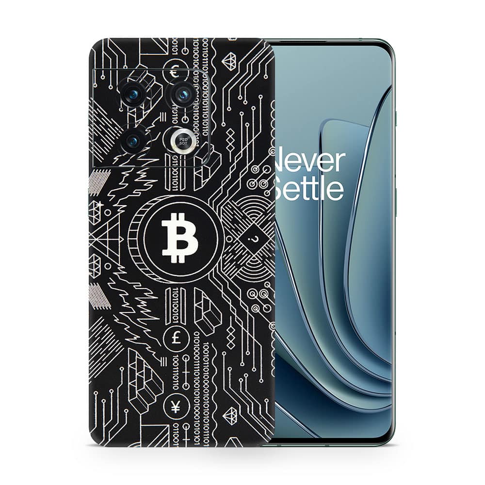 Oneplus 10 pro bitcoin 3d skin wrapitskin