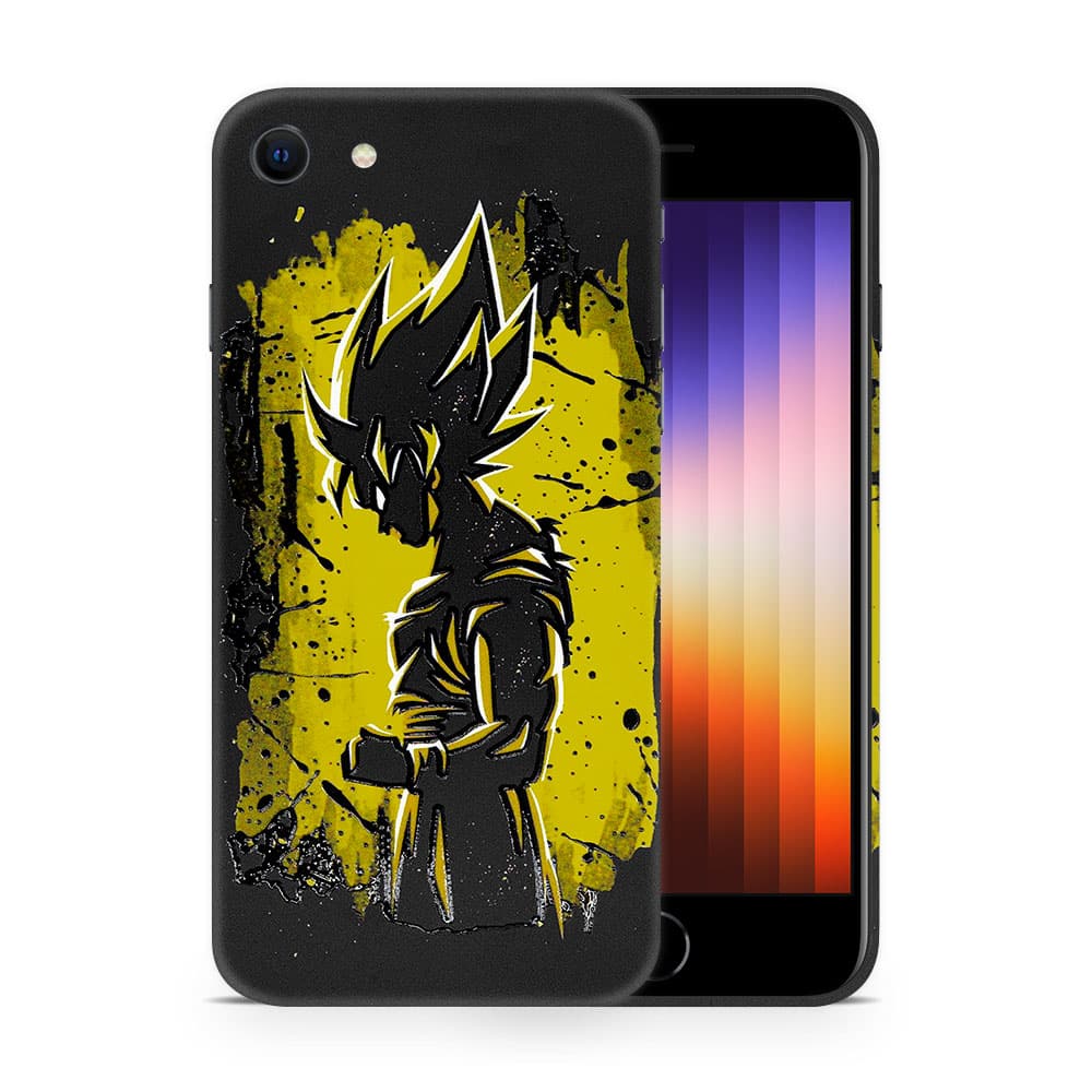 Iphone se 2022 goku spirit 3d skin wrapitskin