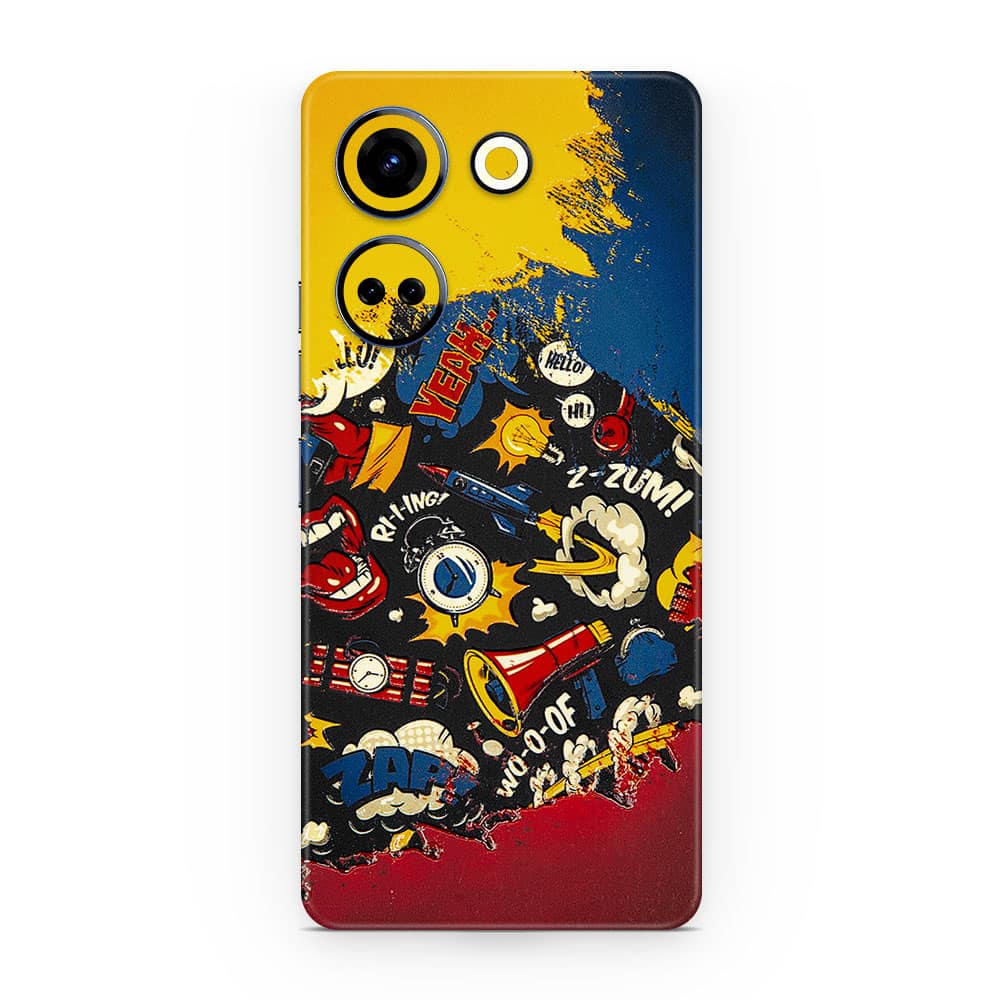 Camon 20 pop art 3d skin wrapitskin