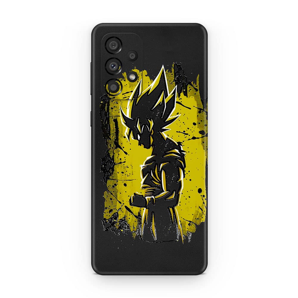 Galaxy a33 5g goku spirit 3d skin wrapitskin