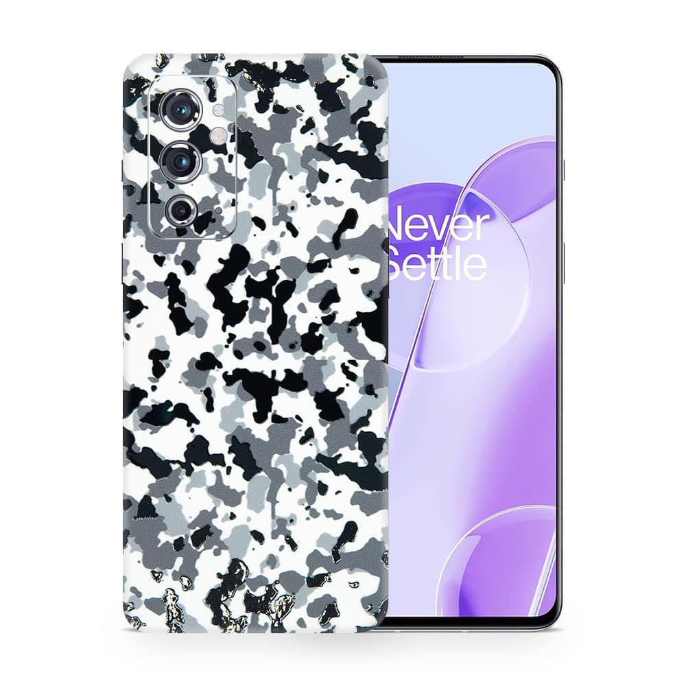 Oneplus 9rt snow camo 3d skin wrapitskin