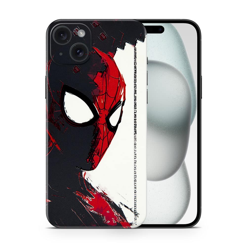 Iphone 15 plus symbiote surprise 3d skin wrapitskin