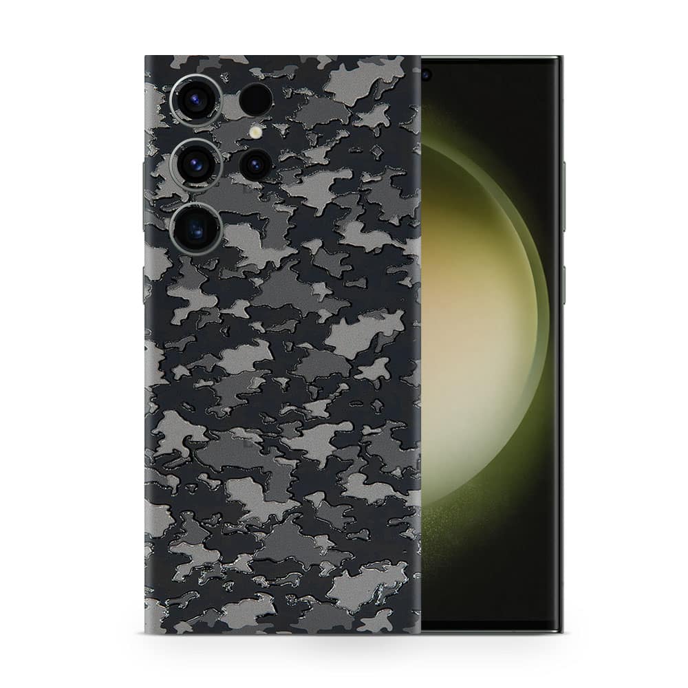 Galaxy s23 ultra military camo 3d skin wrapitskin