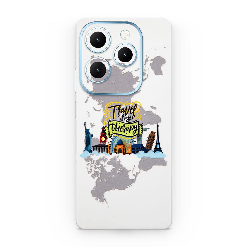 Infinix hot 40 nomad life 3d skin wrapitskin