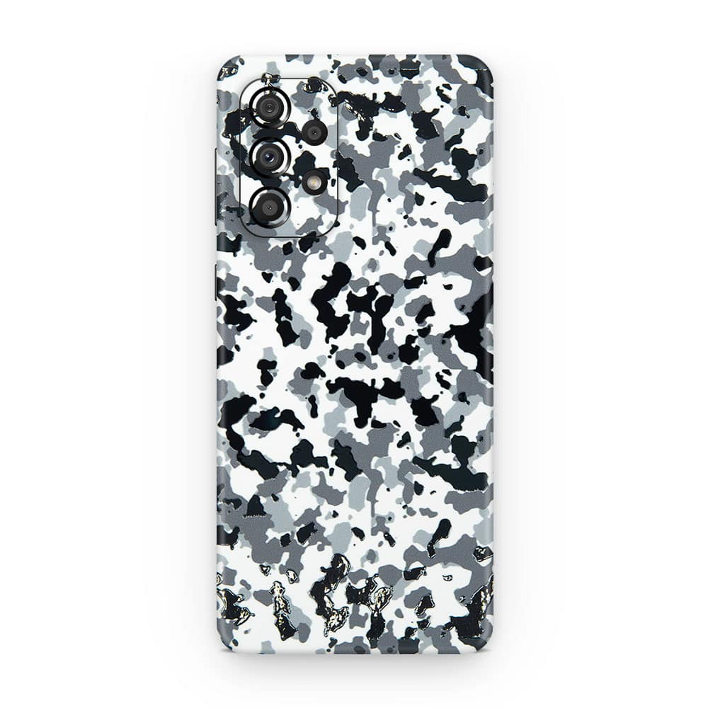 Galaxy a73 5g snow camo 3d skin wrapitskin