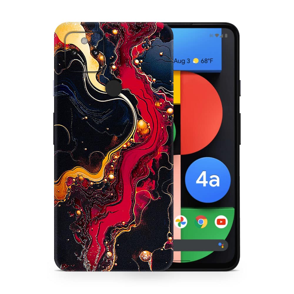 Pixel 4a 5g volcanic vibe 3d skin wrapitskin