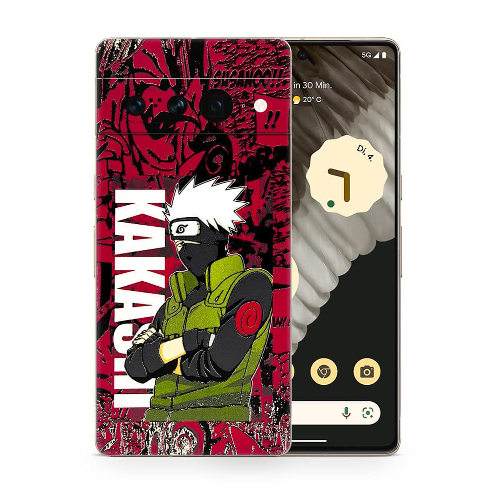 Pixel 7 pro kakashi sensei 3d skin wrapitskin