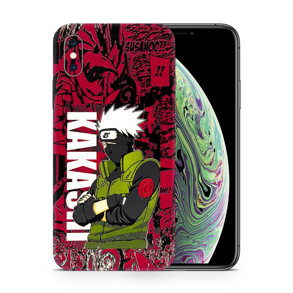 Iphone xs max kakashi sensei 3d skin wrapitskin