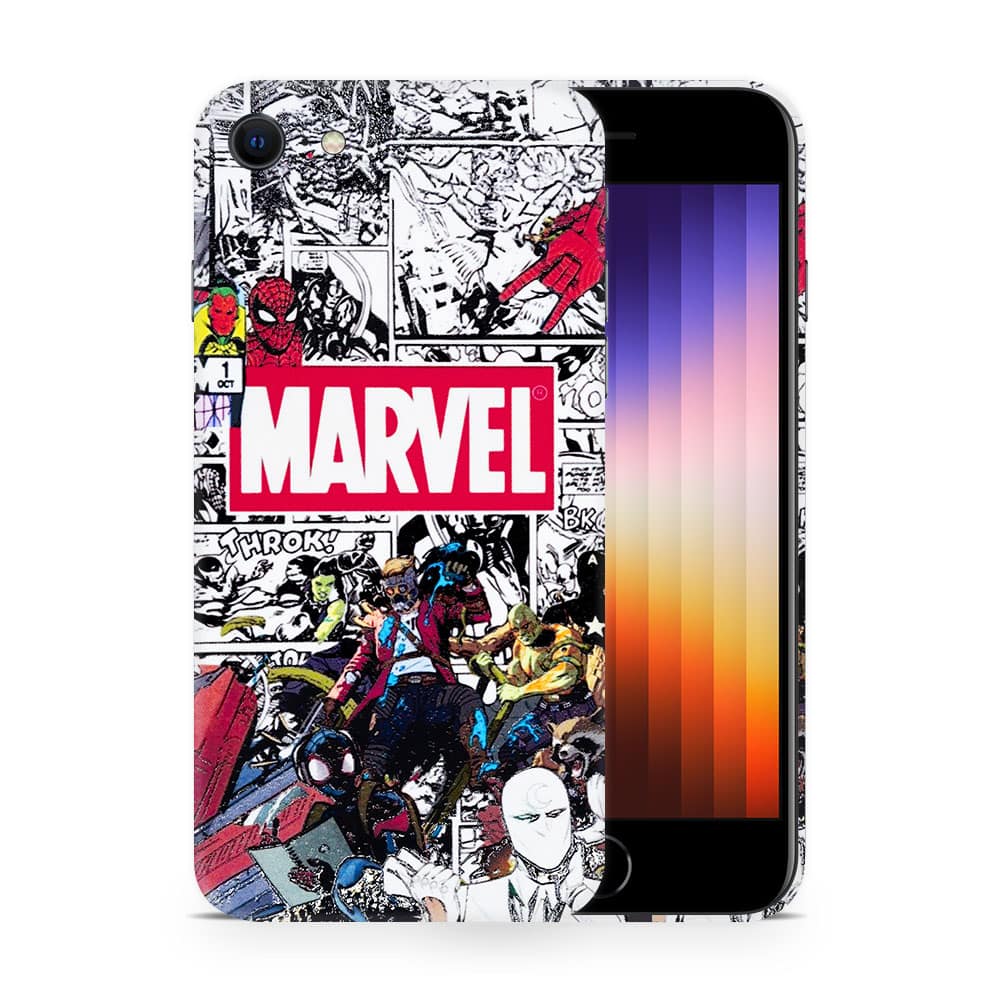 Iphone se 2022 marvel universe 3d skin wrapitskin