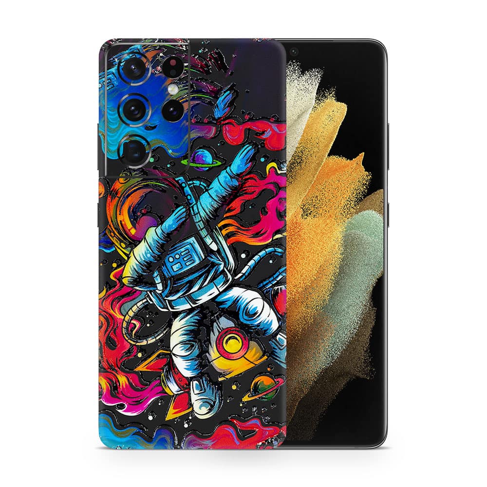 Galaxy s21 ultra volcanic vibe 3d skin wrapitskin