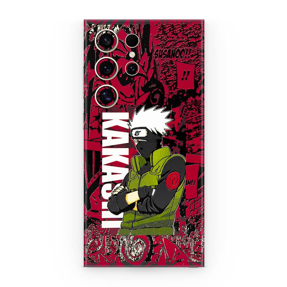 Galaxy s24 ultra kakashi sensei 3d skin wrapitskin