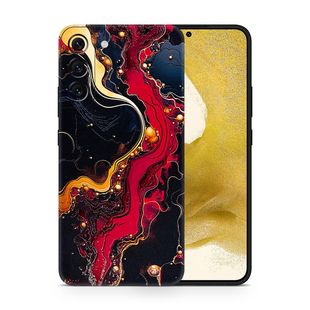 Galaxy s22 plus volcanic vibe 3d skin wrapitskin