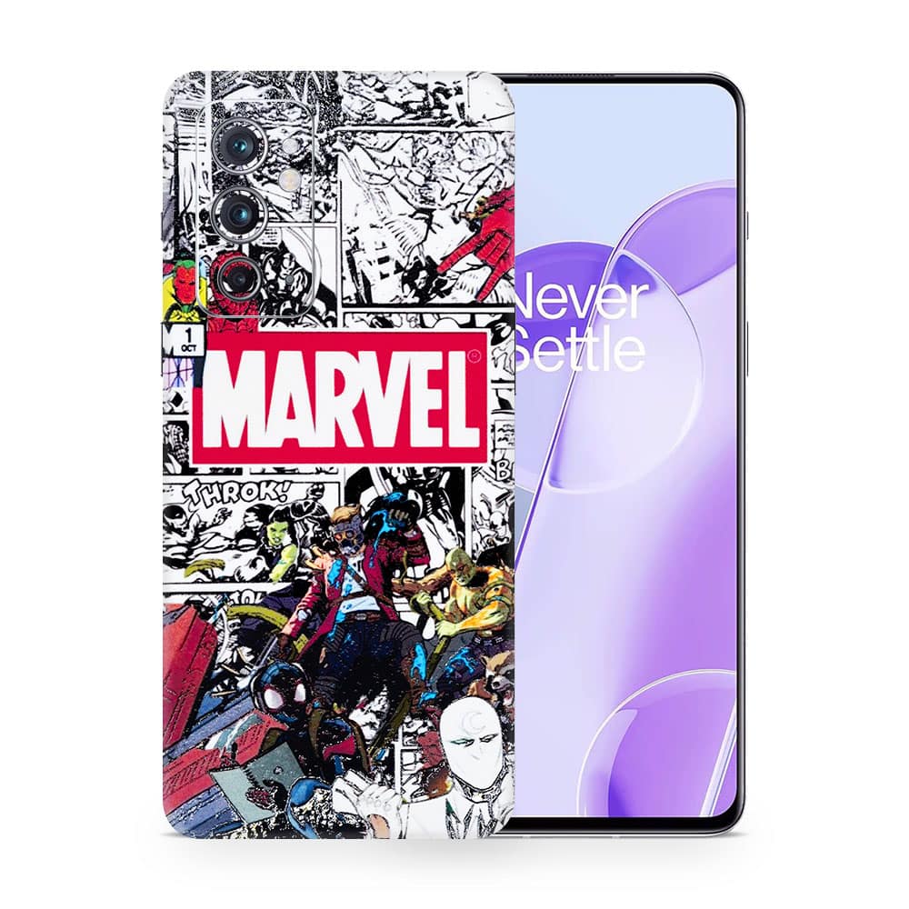 Oneplus 9rt marvel universe 3d skin wrapitskin