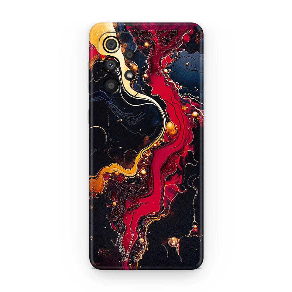 Galaxy a53 5g volcanic vibe 3d skin wrapitskin