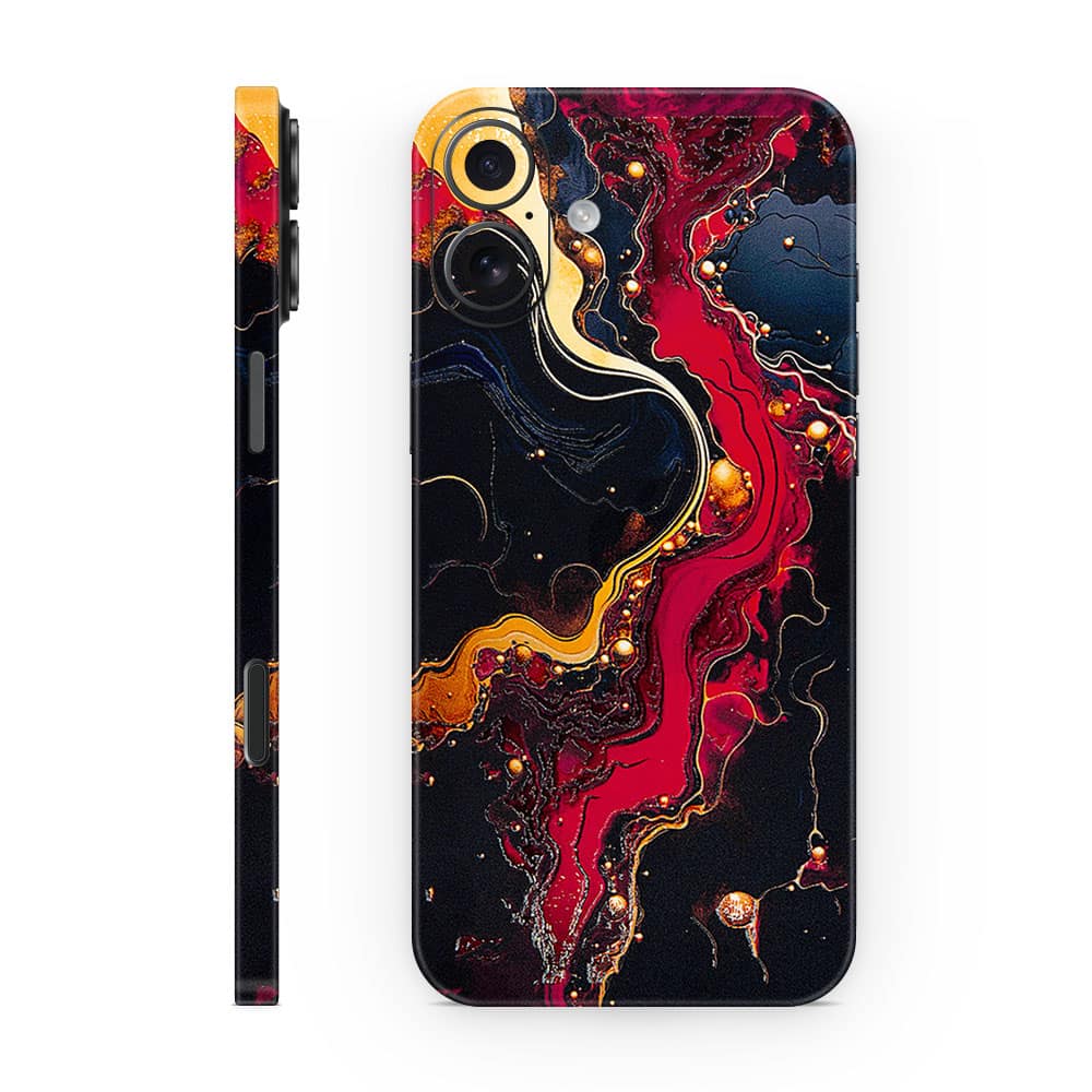 Iphone 16 volcanic vibe 3d skin wrapitskin