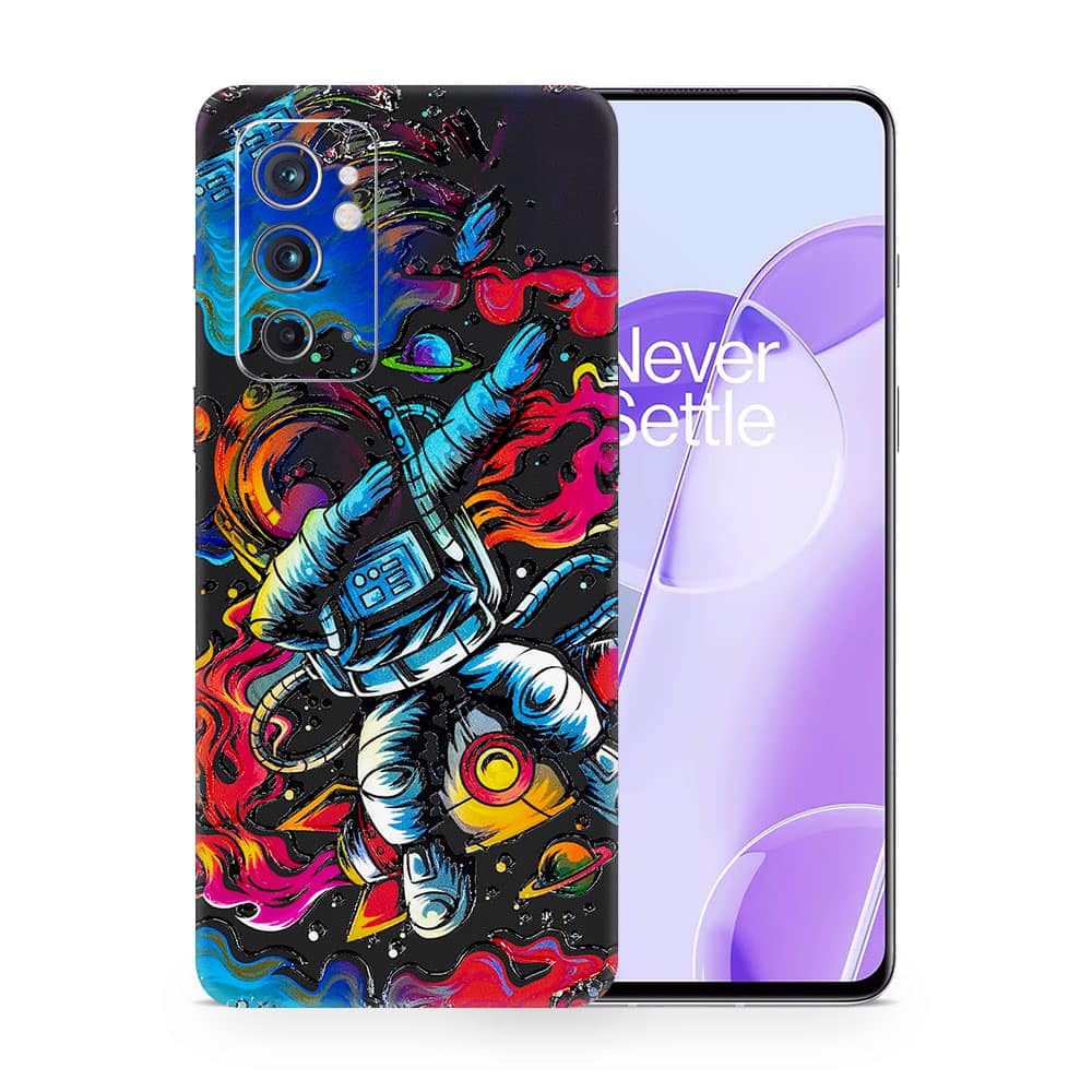 Oneplus 9rt trippy astronaut 3d skin wrapitskin