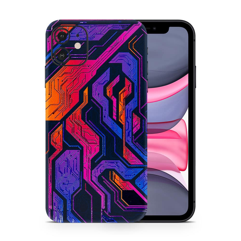Iphone 11 neuromatrix 3d skin wrapitskin