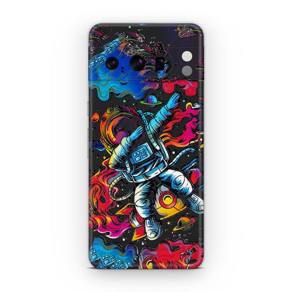 Pixel 8 pro trippy astronaut 3d skin wrapitskin