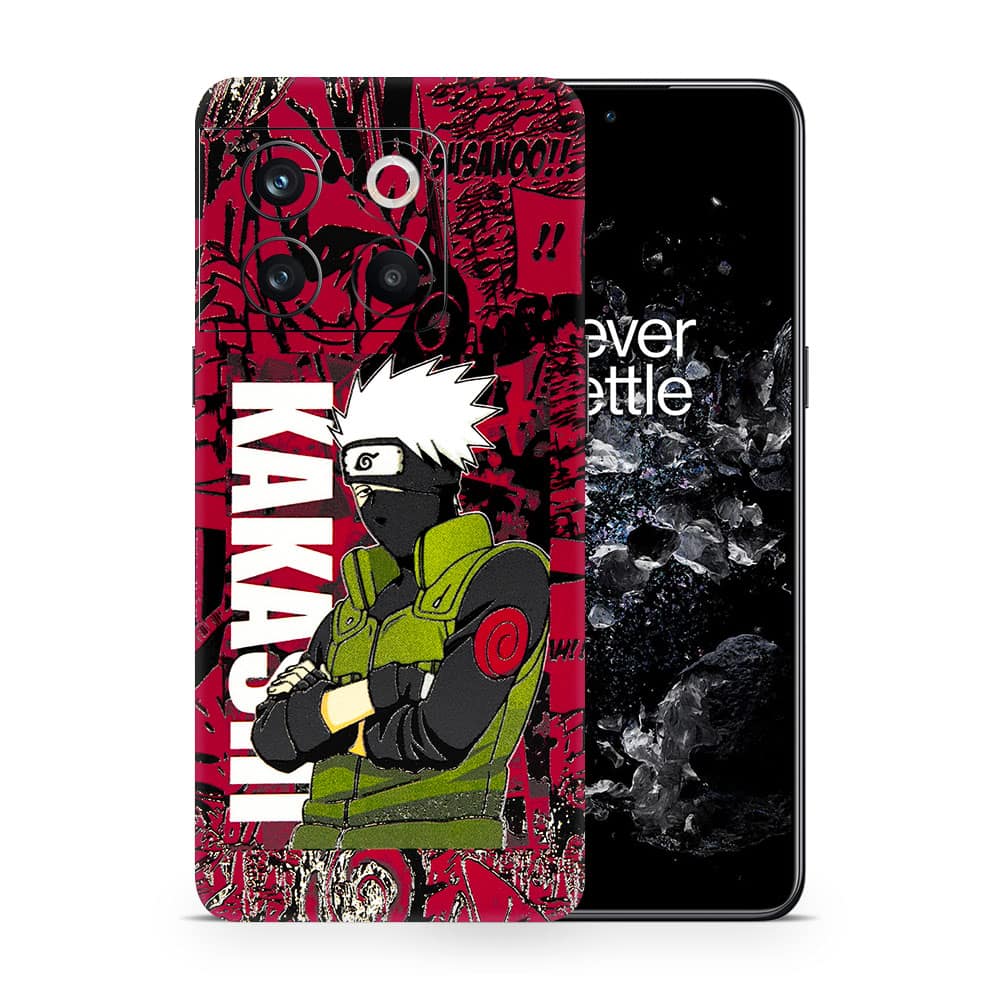 Oneplus 10t kakashi sensei 3d skin wrapitskin