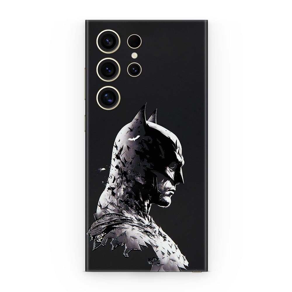 Galaxy s24 ultra dark knight 3d skin wrapitskin