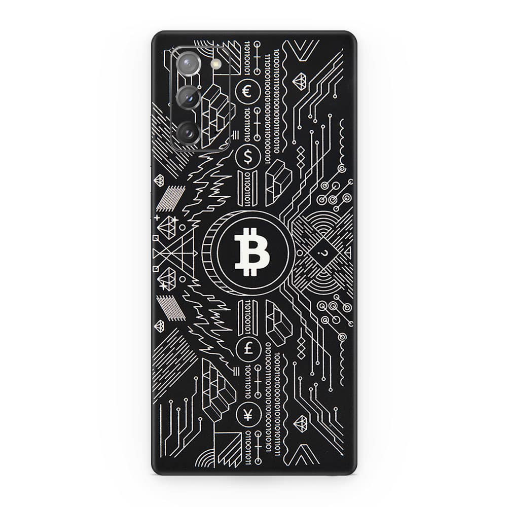 Galaxy note 20 bitcoin 3d skin wrapitskin