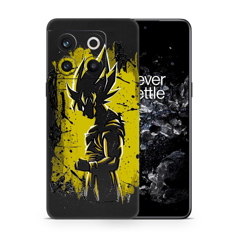 Oneplus 10t goku spirit 3d skin wrapitskin
