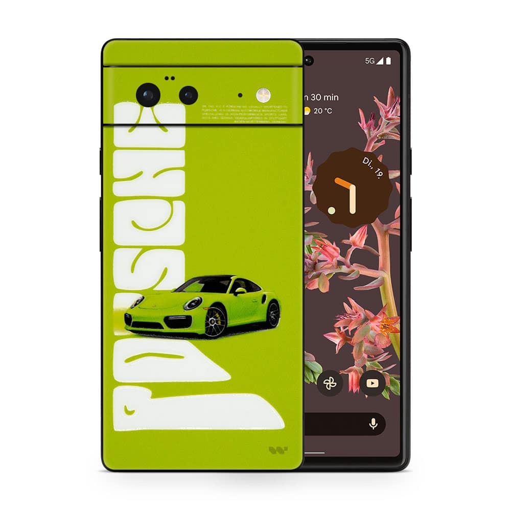 Pixel 6 911 turbo 3d skin wrapitskin